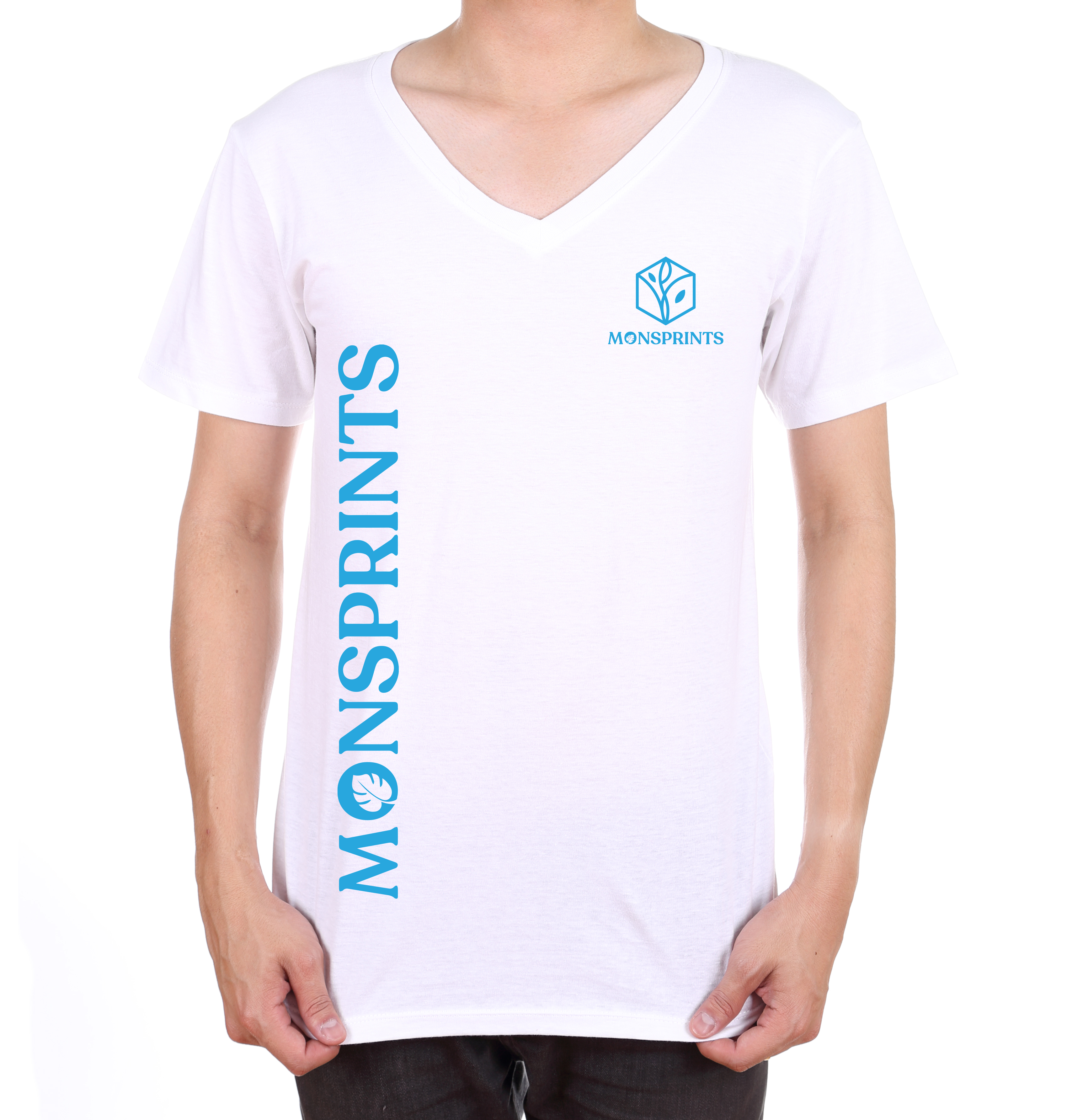 Vneck Tshirt 2D